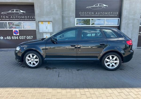 Audi A3 cena 22900 przebieg: 224000, rok produkcji 2009 z Tczew małe 56